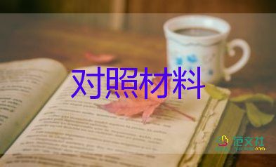 企業(yè)領導個人檢查對照材料7篇