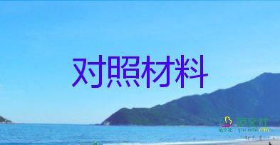 2023村書記對(duì)照材料8篇