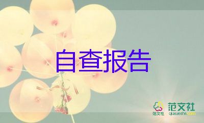 安全生產(chǎn)自查報告3篇