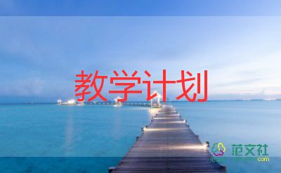 歷史教師的教學(xué)計劃參考6篇