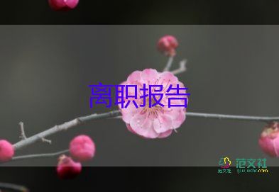 2023離職申請(qǐng)書范文7篇